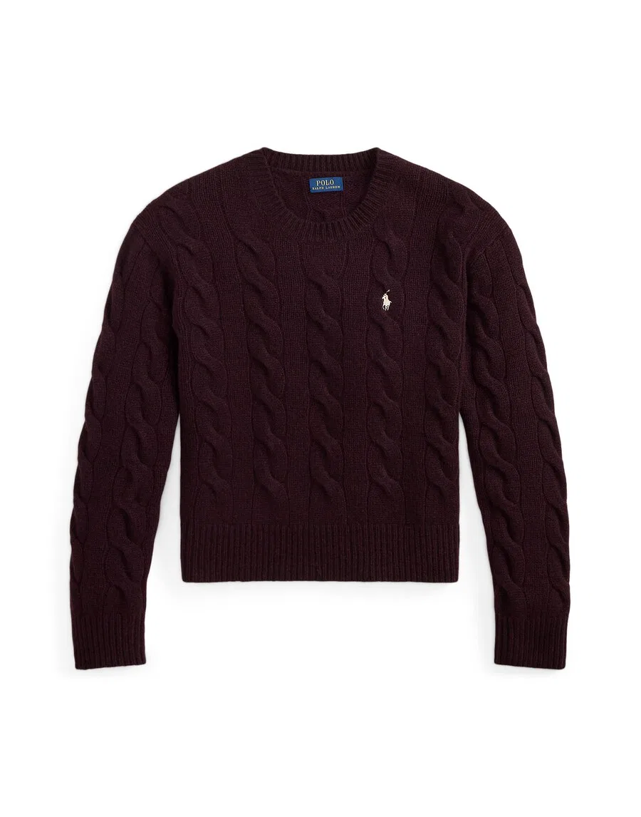 Свитер Polo Ralph Lauren цвета баклажана