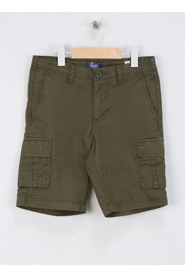 Детские шорты для мальчиков однотонные Jack & Jones, Khaki