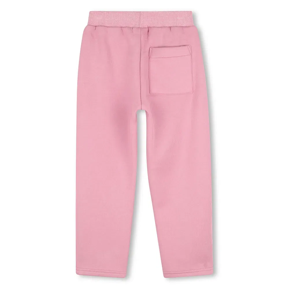 Детские спортивные штаны для девочек с флисовой подкладкой Billieblush, Pink — фото 2
