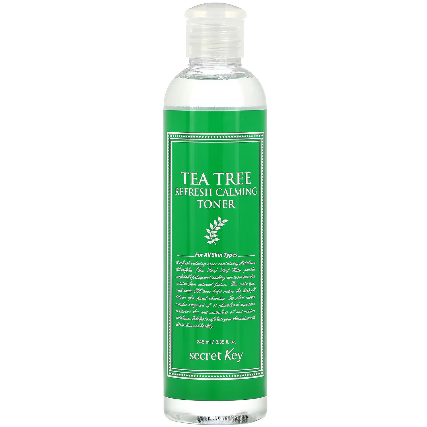 

Secret Key, Освежающий успокаивающий тоник Tea Tree, 248 мл (8,38 жидк. Унции)