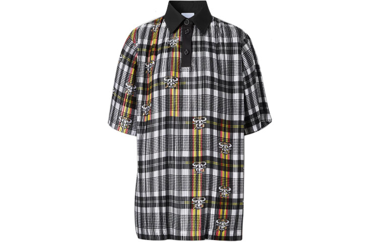 

Женская рубашка поло Burberry, цвет Black