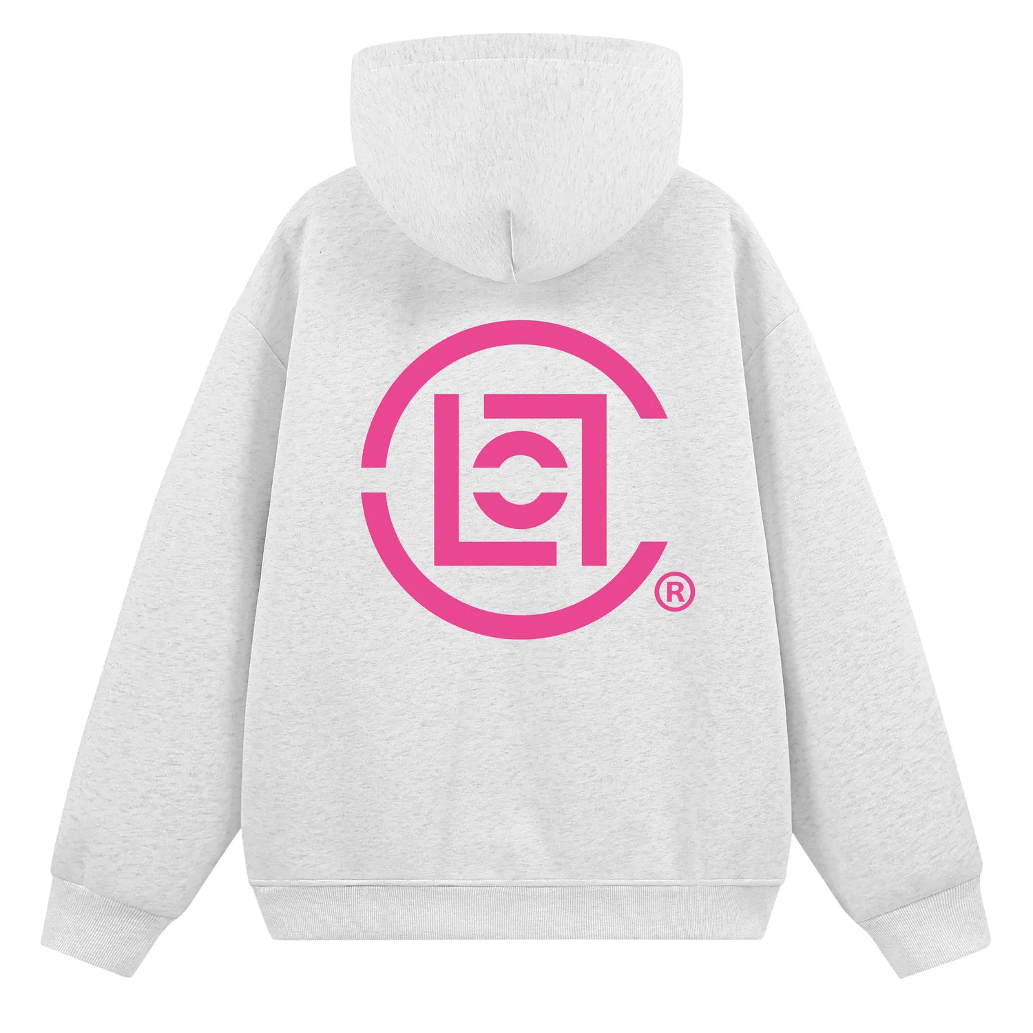 Детское худи с капюшоном, прямой крой, с логотипом, CLOT, Black-Pink Logo — фото 4