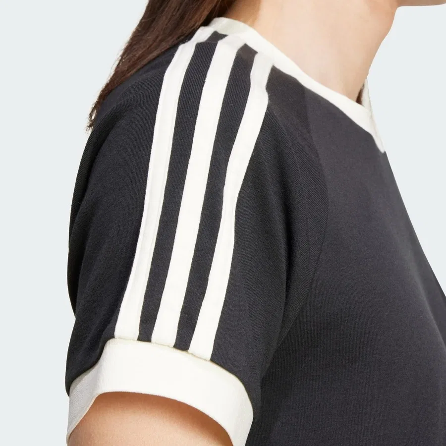 Футболка с длинным рукавом Premium Cali Tee adidas, Черный — фото 3