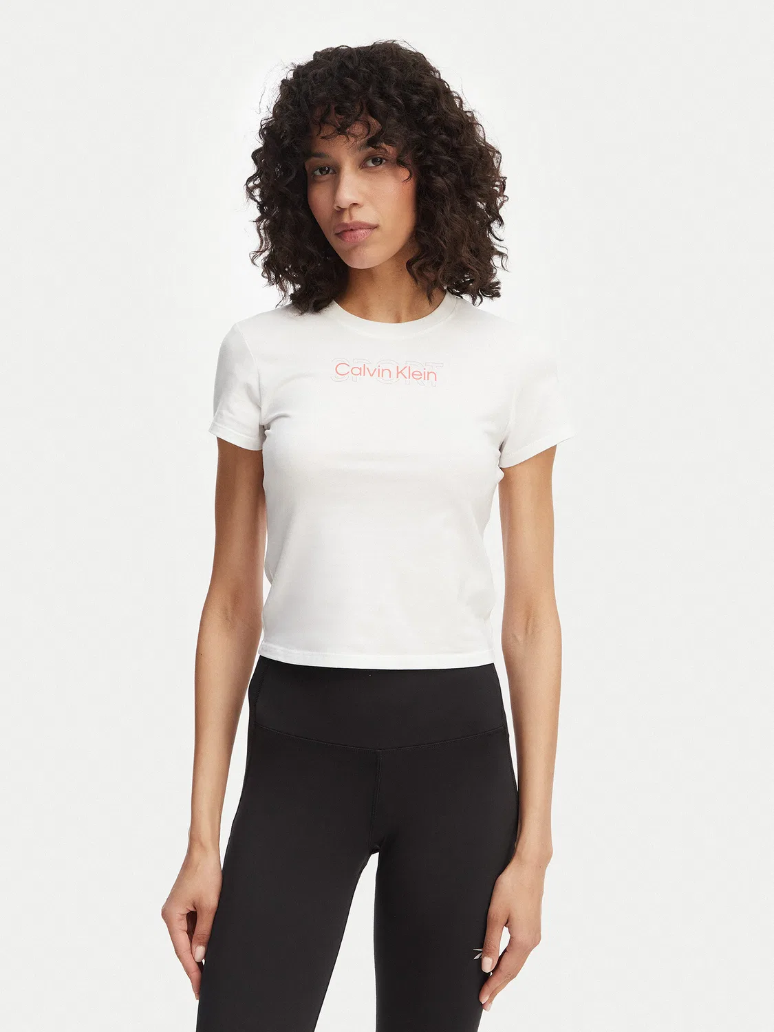 Женская футболка стандартного кроя Calvin Klein, белый