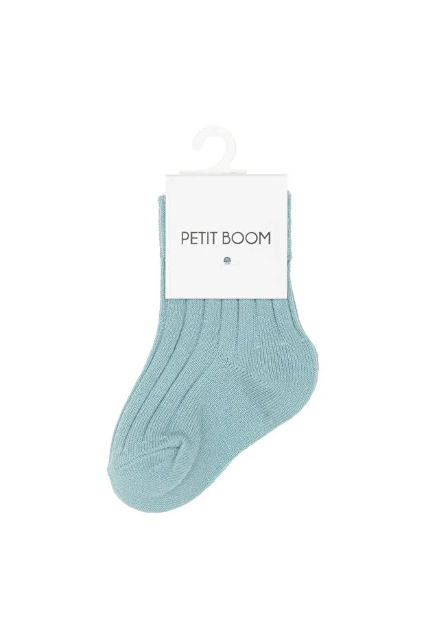 Детский комплект носков для девочек хлопковый Basics Petit Boom, Gray Mint Pink — фото 3