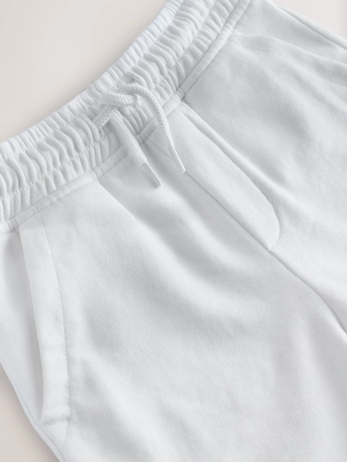 Шорты Regular Fit Basic Next, белый — фото 3