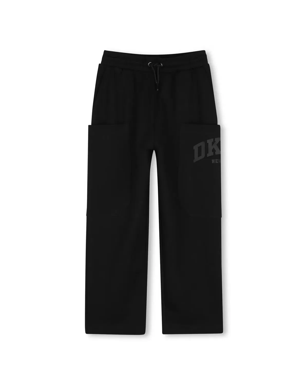Детские штаны карго для мальчиков с принтом DKNY, Negro