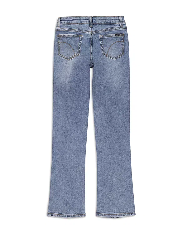 Детские джинсы для девочек с разрезом спереди Kendall Baby Bootcut Fit Front Slit Joe's Jeans, Medium Wash — фото 2