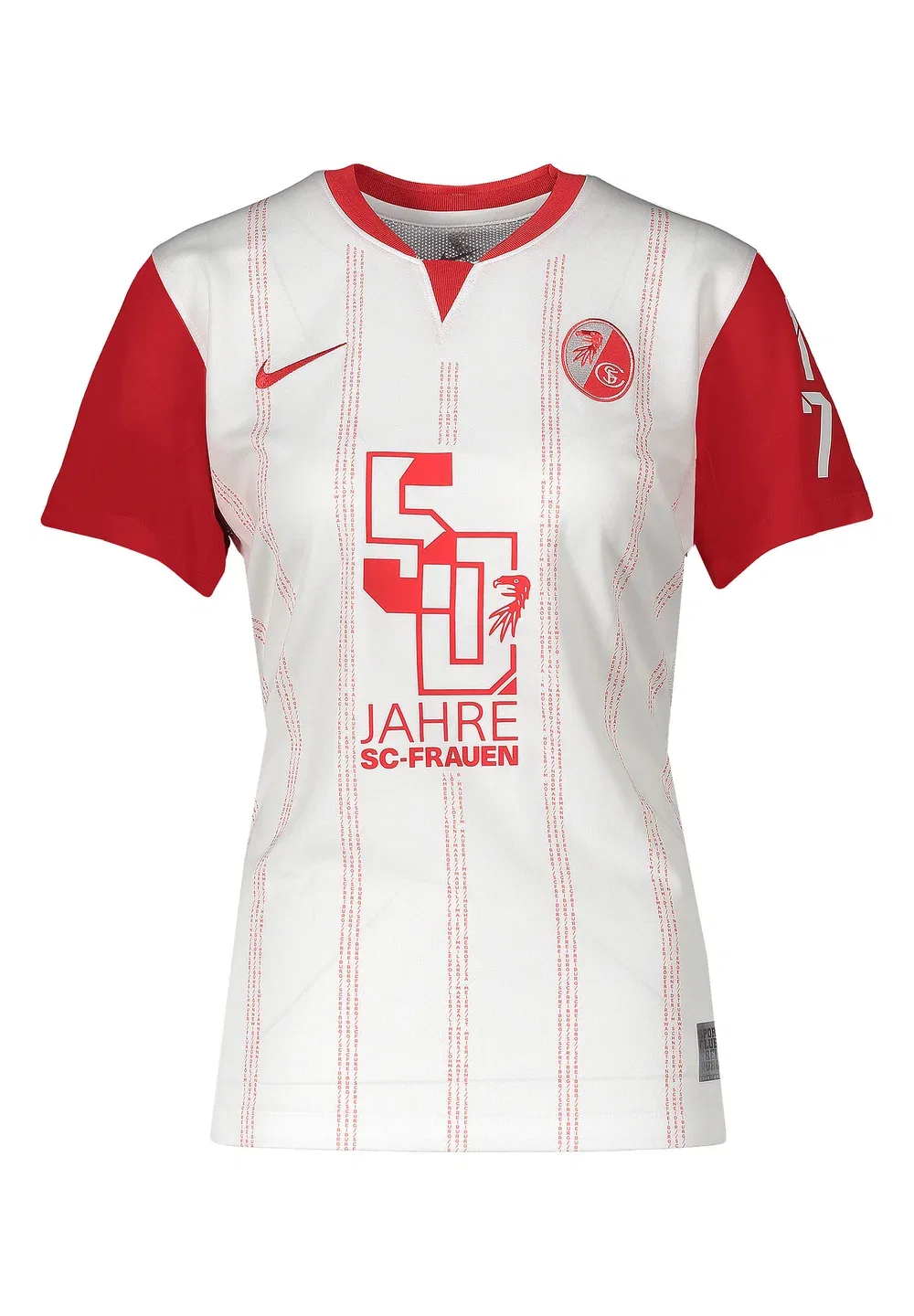 Sc Freiburg Sondertrikot 50 Jahre SC-Frauen Trikot - футбольная майка Nike Performance, Weiss