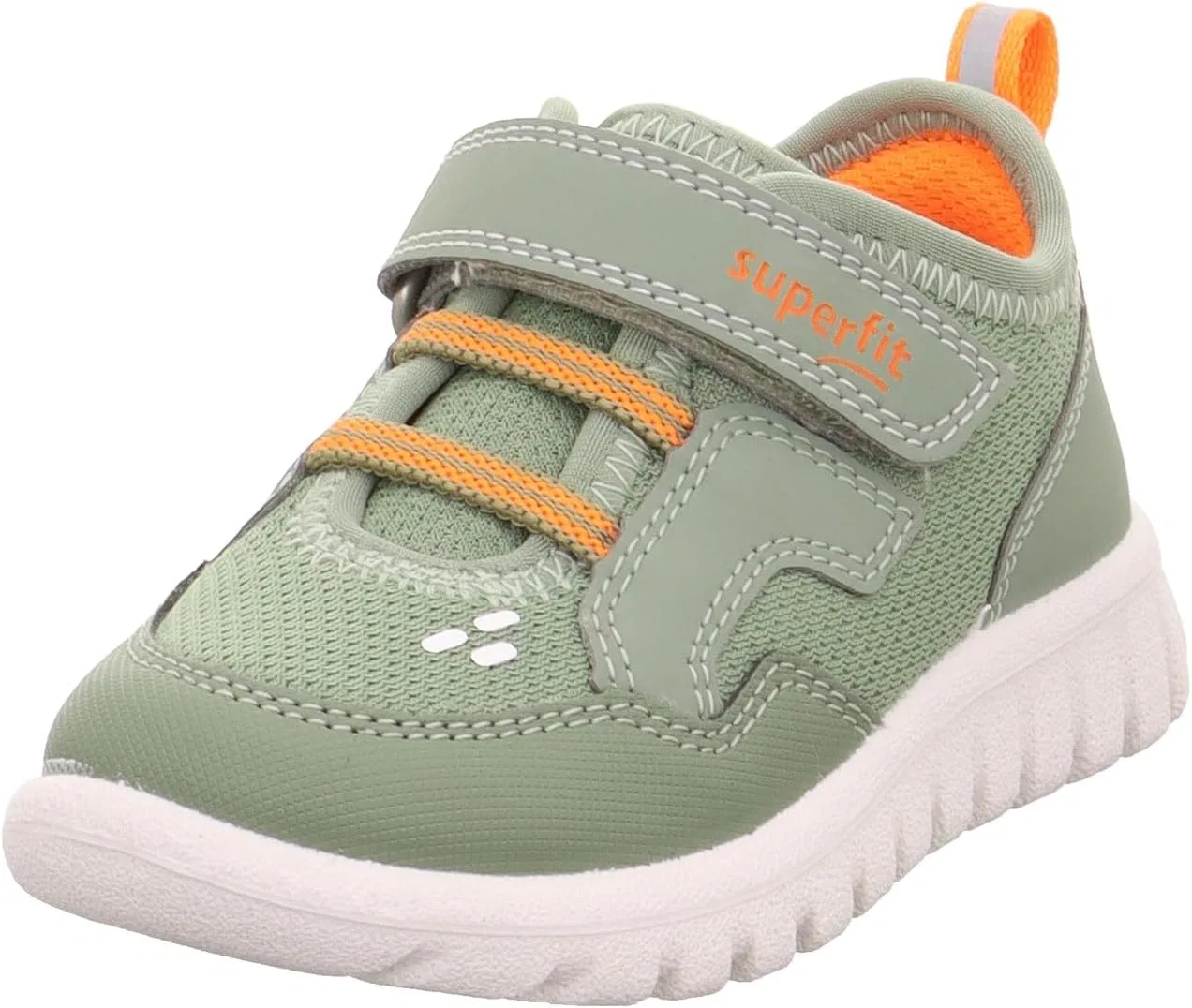 Детские кроссовки для мальчиков Sport7 Mini Superfit, Light Green Orange