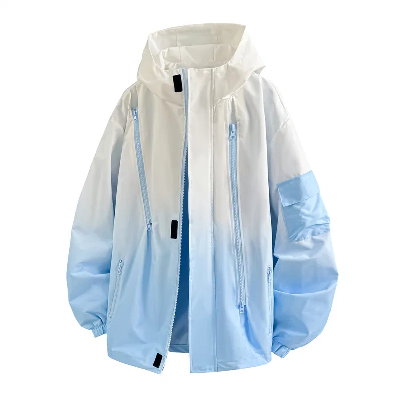 Детская куртка с капюшоном BALENO, Moon Blue White