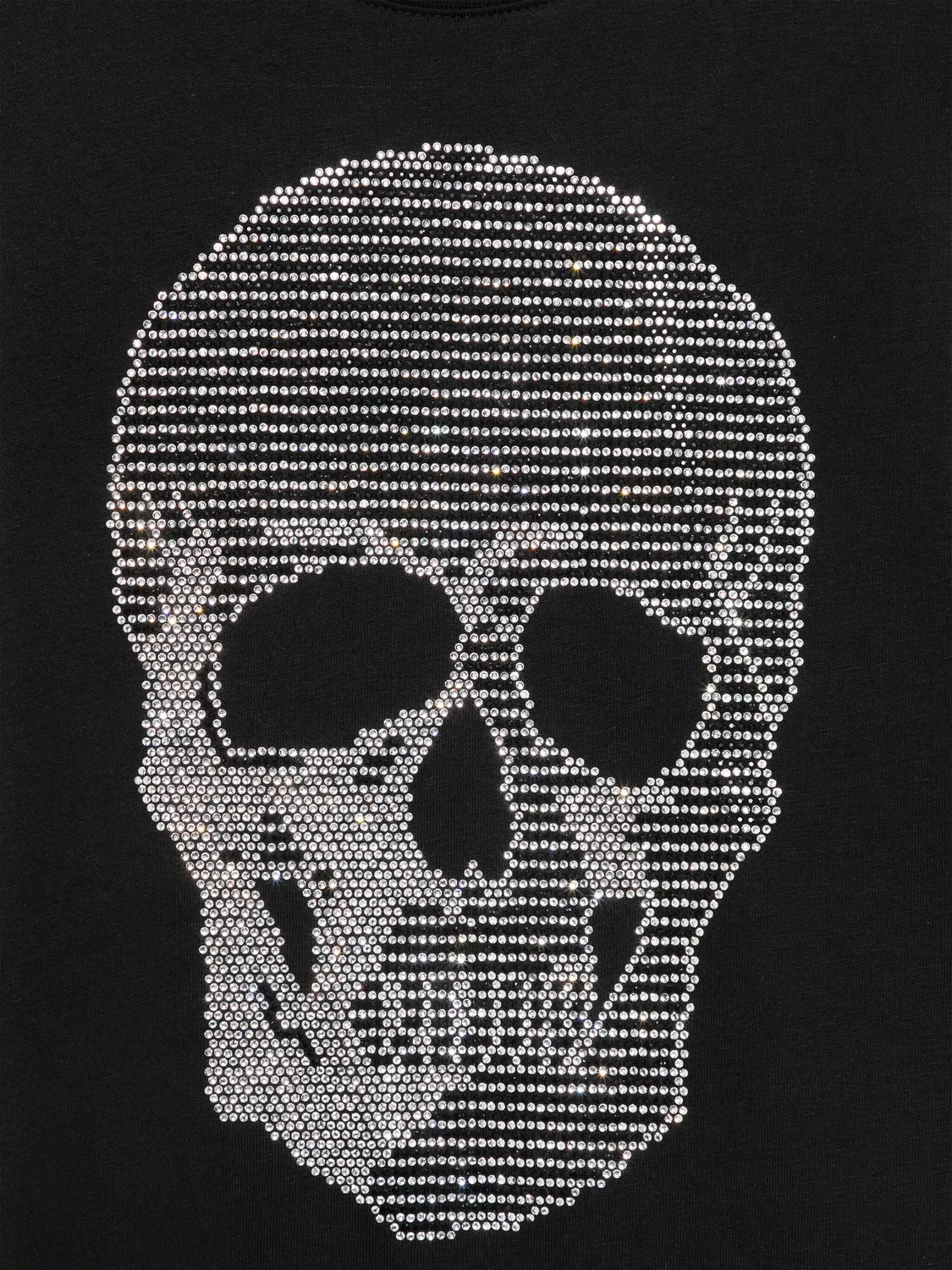 Футболка с черепом Philipp Plein, черный — фото 3