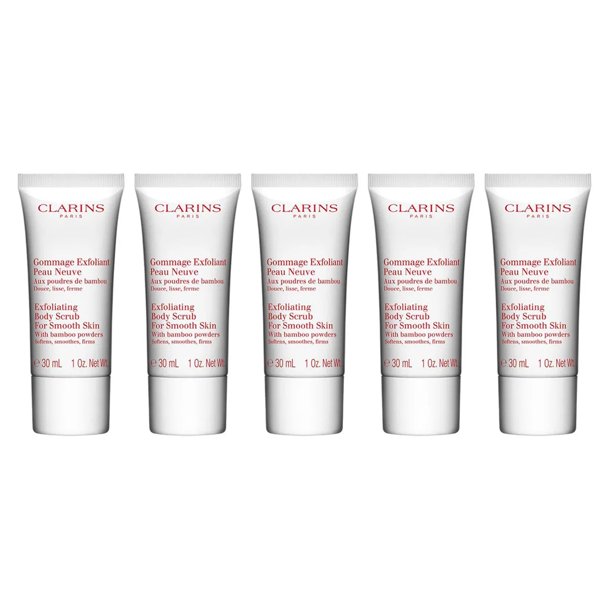 Скраб для тела с матирующим эффектом 30мл*5 Clarins