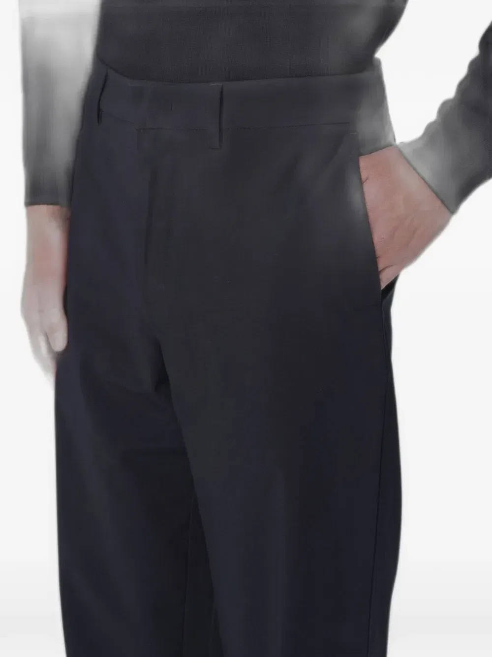 Брюки чинос Emporio Armani, черный — фото 3