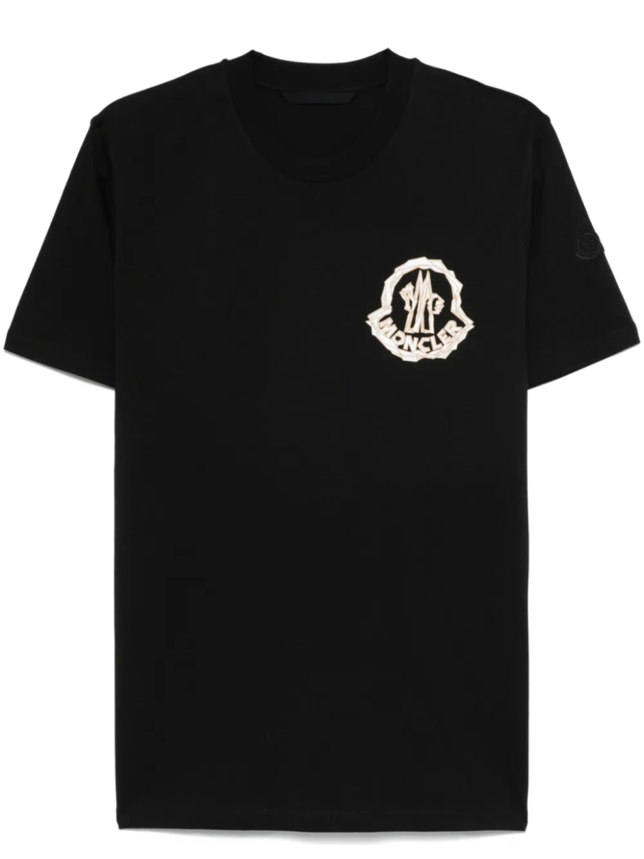 

Moncler футболка с короткими рукавами, черный