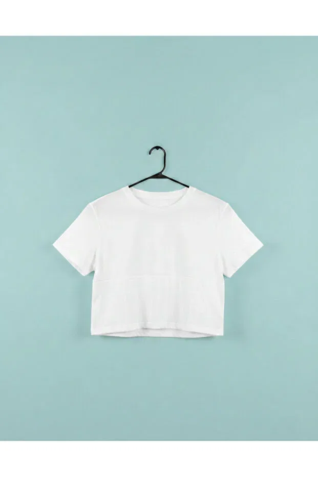 Детский топ для девочек хлопковый Bonbelle, White