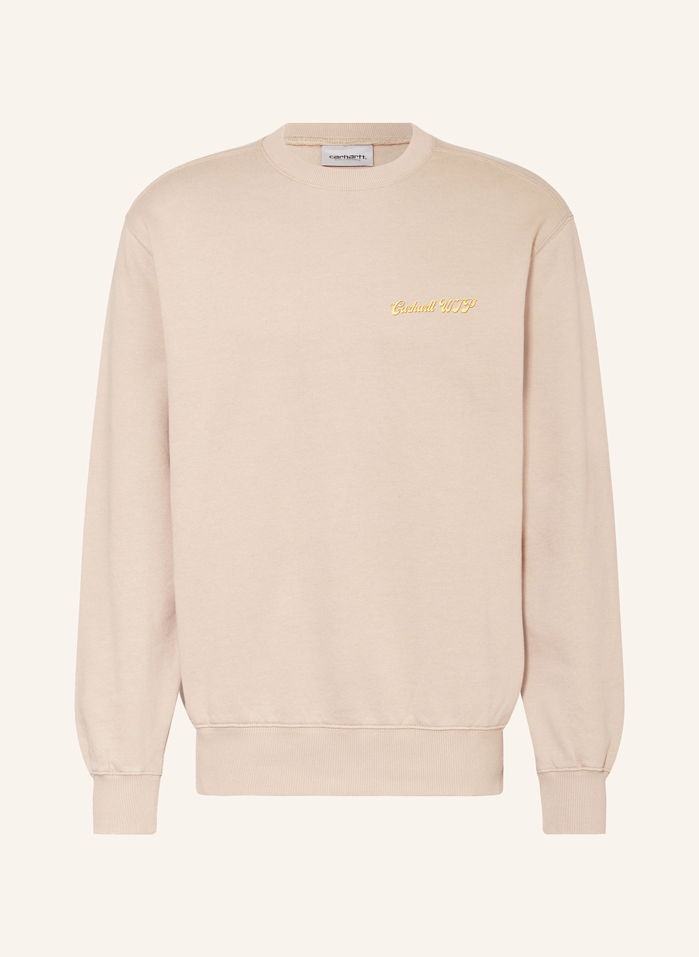 

Толстовка с капюшоном Carhartt Wip, бежевый