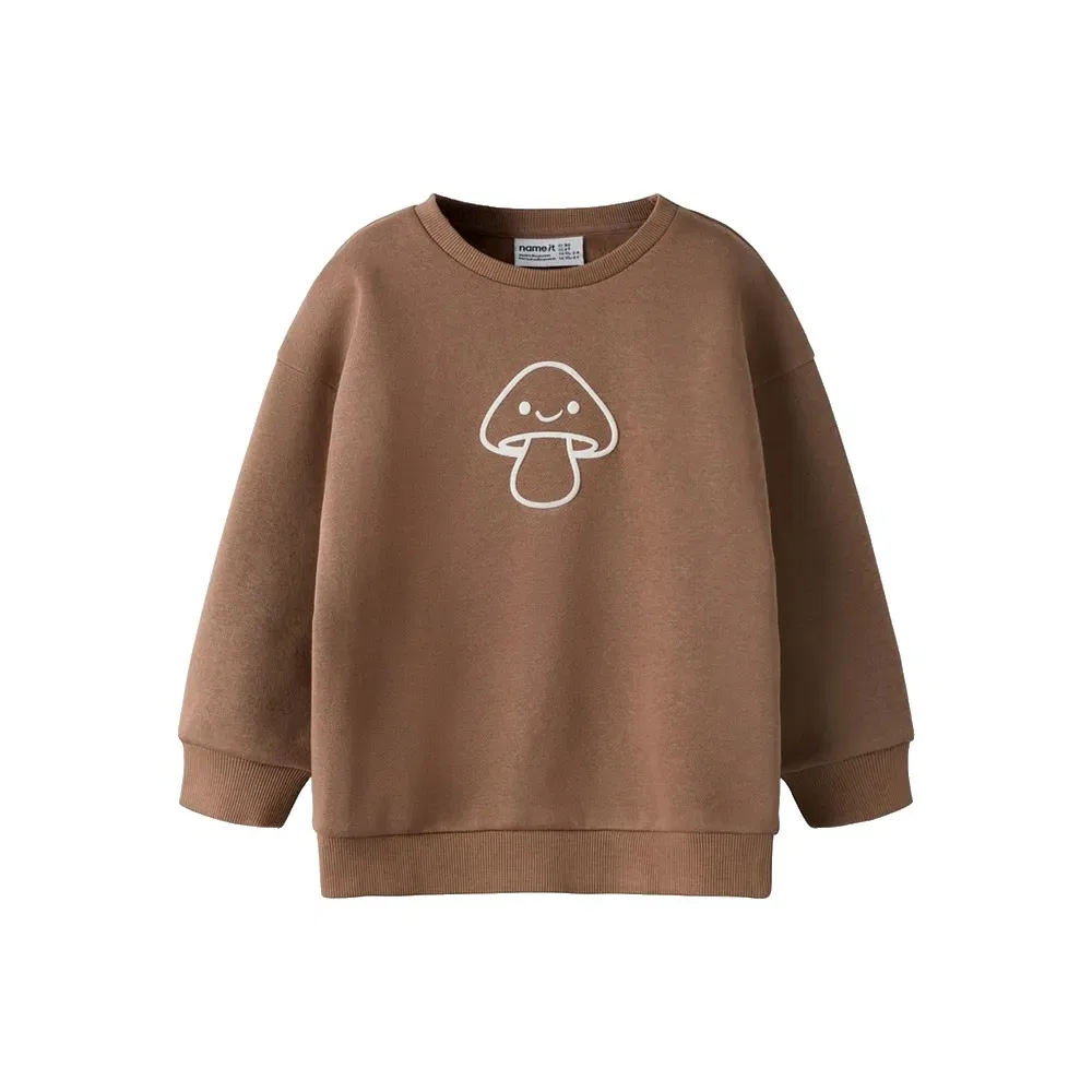 Детский свитшот для девочек Riley Name it, Brown