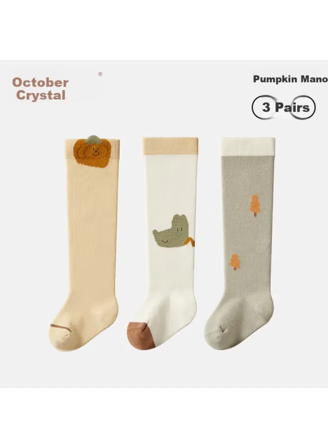 Носки детские длинные хлопковые October Crystal