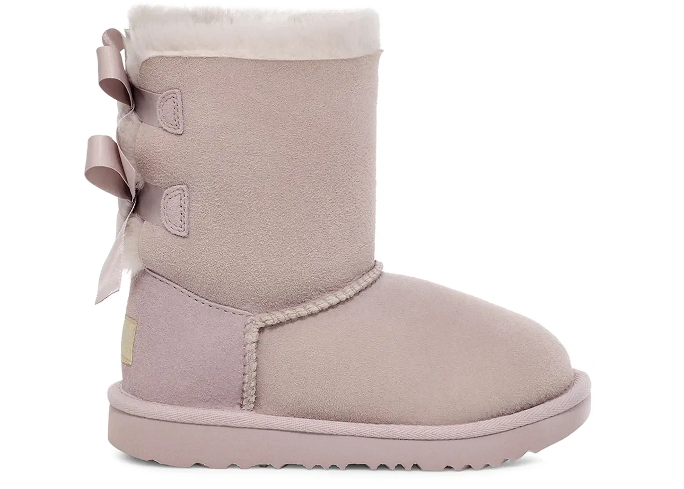 Детские ботинки с бантом UGG Bailey Bow II Boot, Pale Smoke