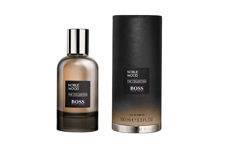 Парфюмерная вода The Collection Noble Wooden Box Woody Tones Whiskey Cardamom HUGO BOSS — фото 3