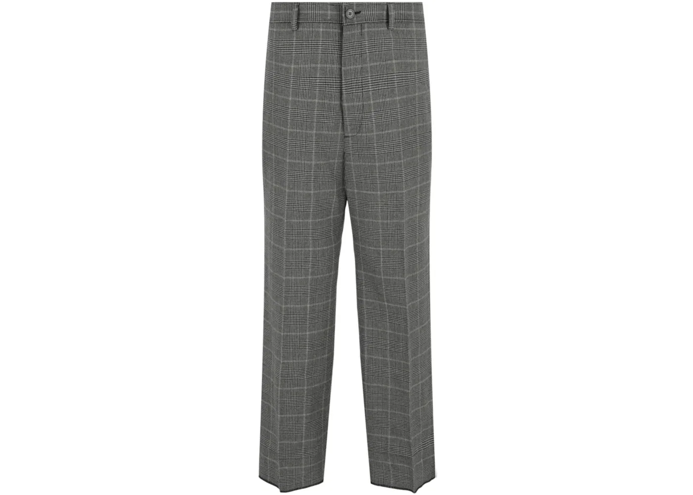 Мужские широкие брюки в клетку Trousers Gucci, Grey