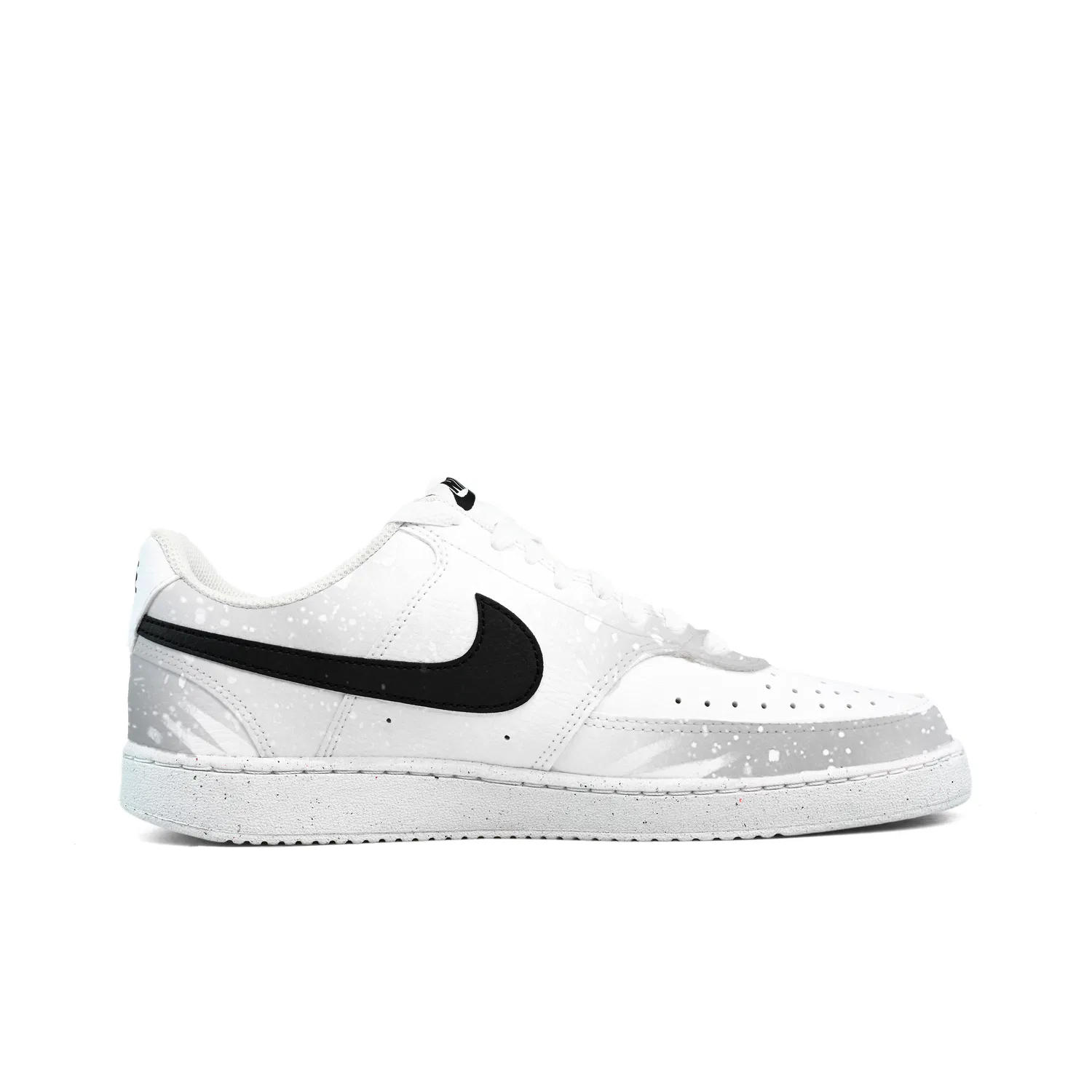 Кроссовки скейтбординг Nike Court Vision 1 Low White Black — фото 4