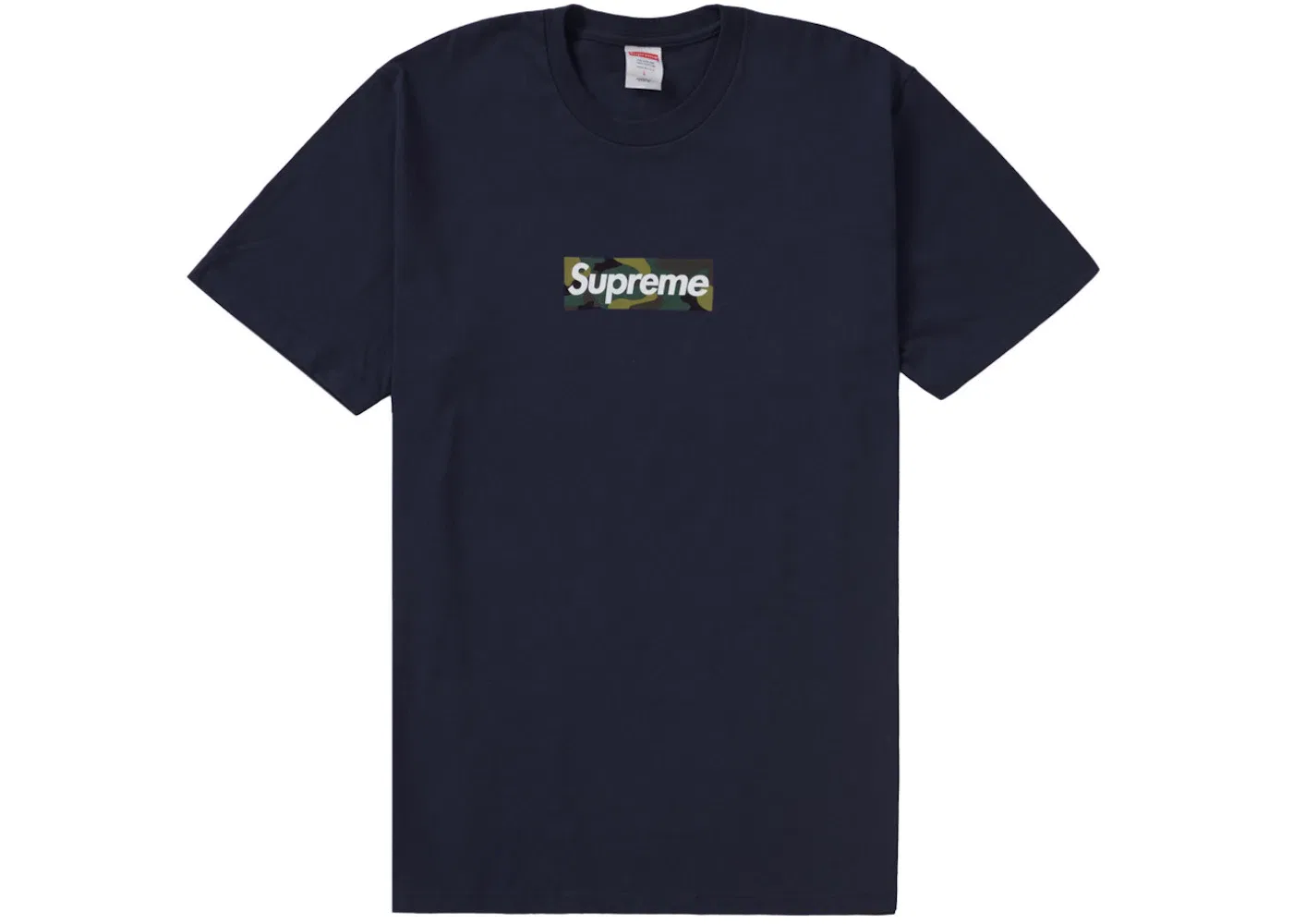 Мужская футболка с принтом Supreme Tee (FW23), Navy