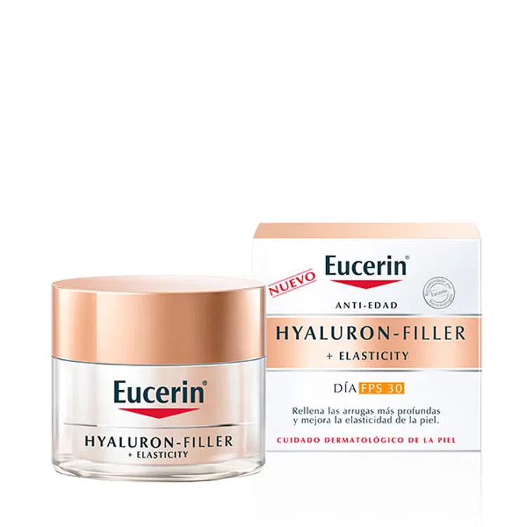 Крем дневной с защитой SPF 30 с гиалуроновой кислотой Hyaluron Filler Elasticity EUCERIN, 50 мл — фото 2
