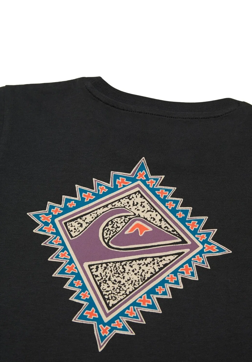 Одежда Jungen 2-7 | Топы унисекс - футболка с принтом Quiksilver, Kta — фото 3