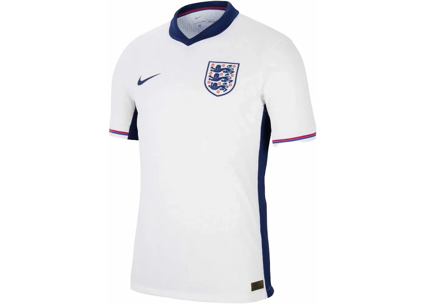 Мужская футбольная футболка с длинным рукавом Nike England 2024/25 Match Home ADV Authentic Jersey, White/Blue Void