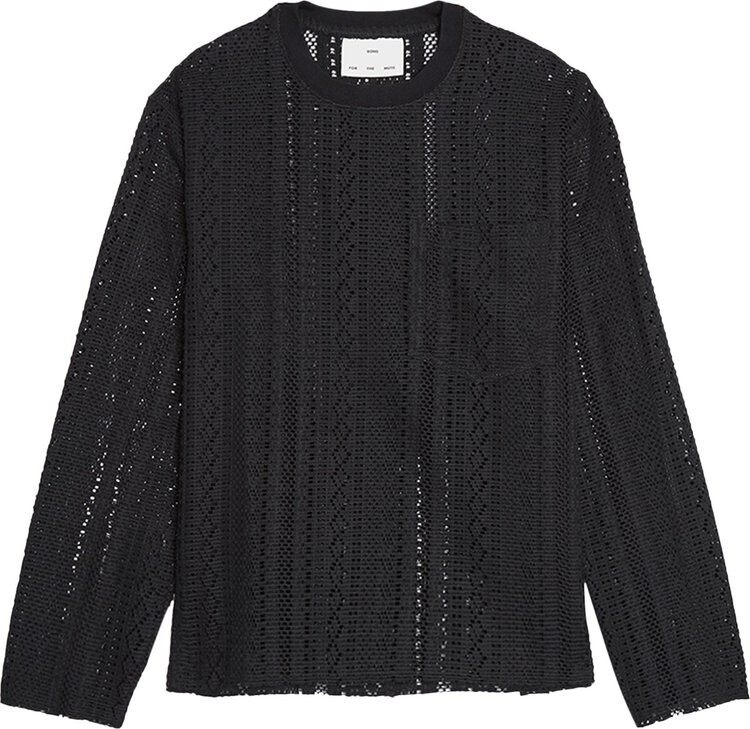 

Толстовка Song for the Mute Crew Neck Pullover 'Black', черный