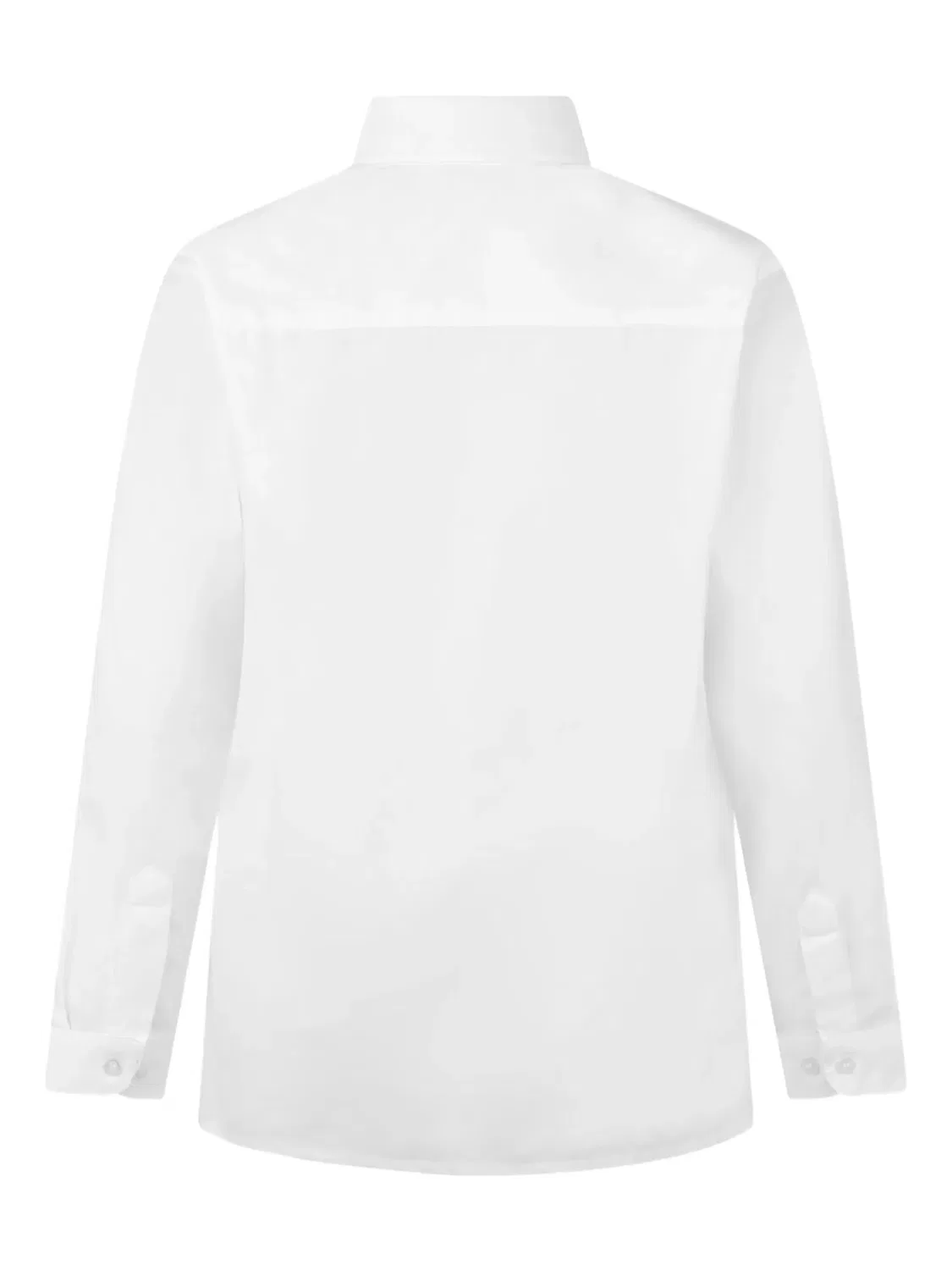 Рубашка с длинными рукавами и карманом Zeco Schoolwear, белый — фото 2
