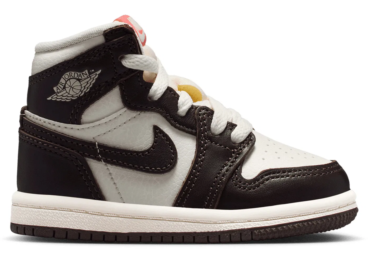 Детские кроссовки Lifestyle с высоким верхом Jordan 1 Retro High OG Jordan, Baroque Brown/Light Madder Root/Sail