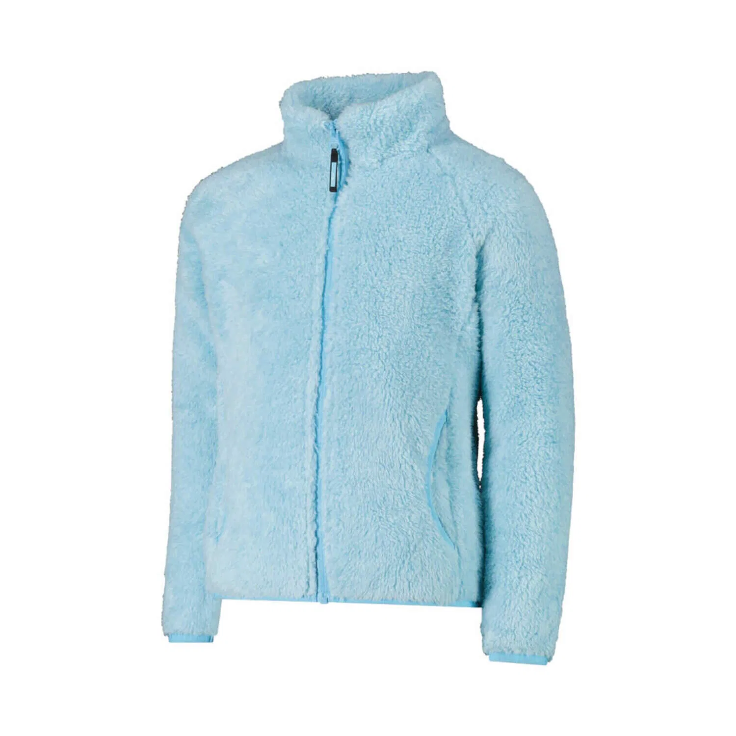 Детская флисовая куртка для девочек с высоким ворсом KID G JACKET Cmp, Hellblau Pastellblau — фото 2