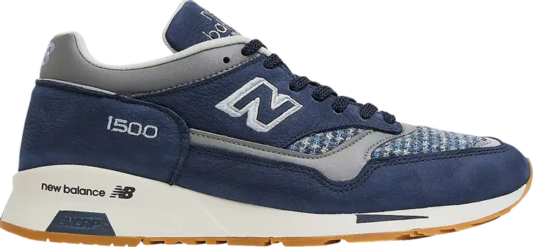 Кроссовки New Balance Harris Tweed x 1500 Made In England 'Houndstooth', синий — фото 2