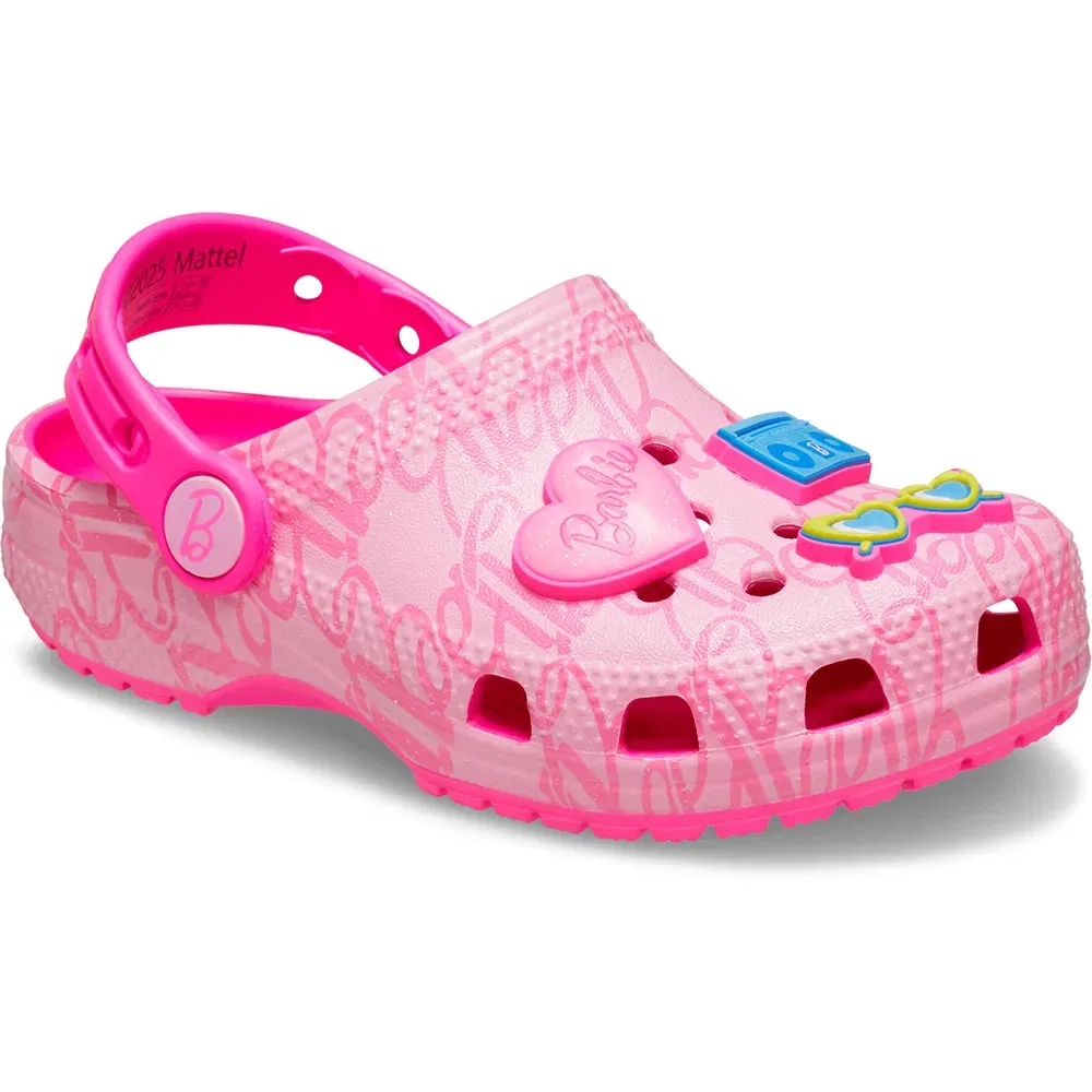 Сабо Crocs Mattel розовый Barbie Classic T, розовый