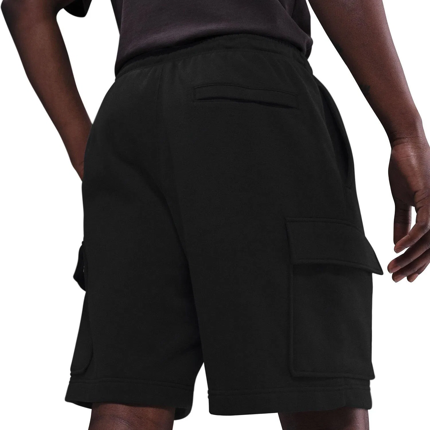 Мужские шорты с карго-карманом Nike Club BB Cargo Short, Schwarz — фото 2