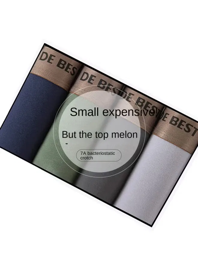 Трусы-боксеры тонкие дышащие хлопковые для подростков Top Melon — фото 2