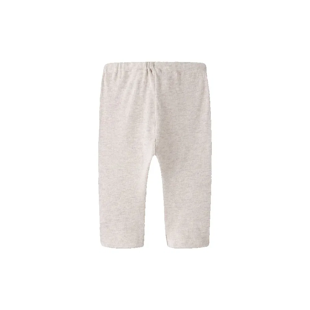 Детские брюки для девочек из рибаны Kab pants 2-Pack Name it, Grey — фото 2