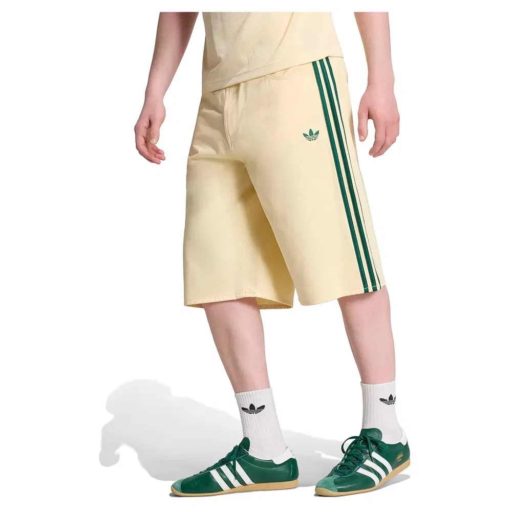 Мужские шорты из денима Firebird Twill Adidas Originals, Yellow
