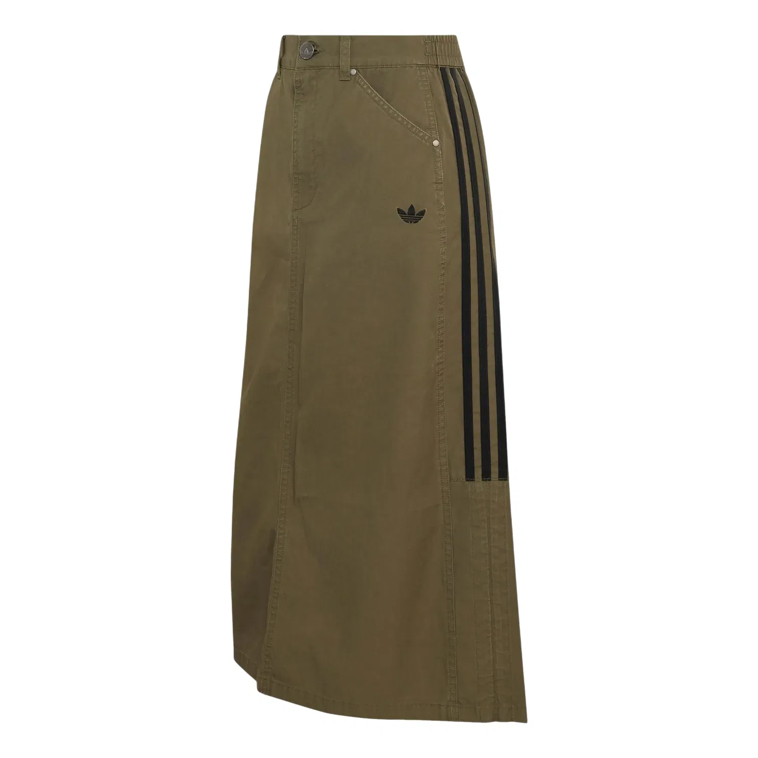 Женская юбка Parachute Skirt Asia SIzing 'Olive Strata' adidas, Olive Strata