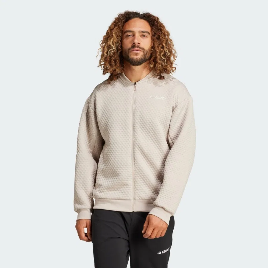 Куртка-свитер TERREX Xploric Sweater Jacket adidas, Бежевый
