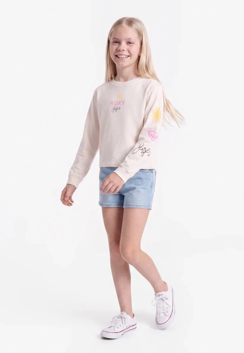 Топ с длинными рукавами Roxy, Coconut Milk