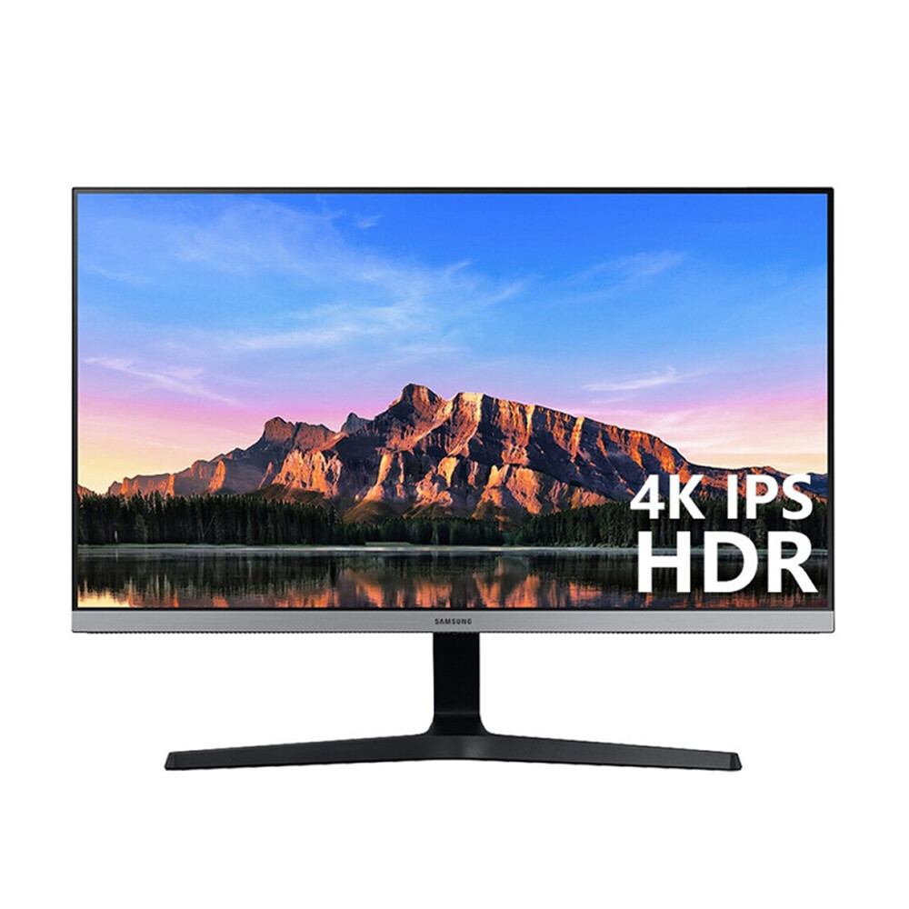 

Монитор Samsung U28R550UQC, 28", 3840 x 2160, 60 Гц, IPS, черный