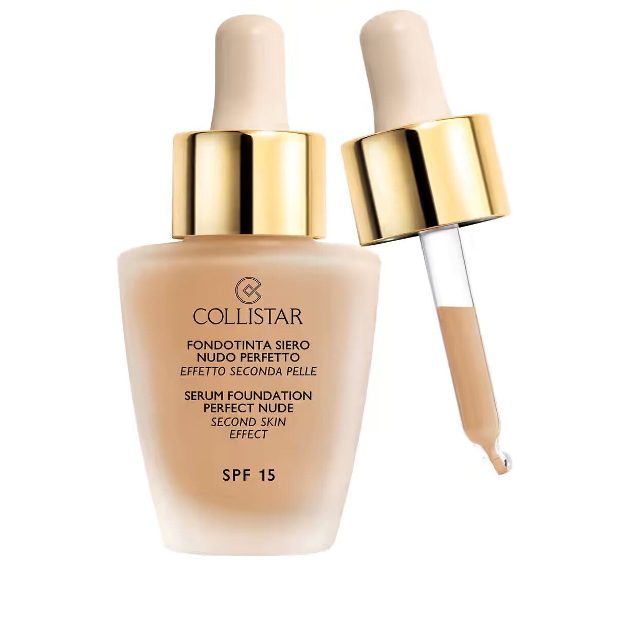 

Collistar Тональная сыворотка Perfect Nude SPF15 тональная основа для лица 3 Nude 30мл