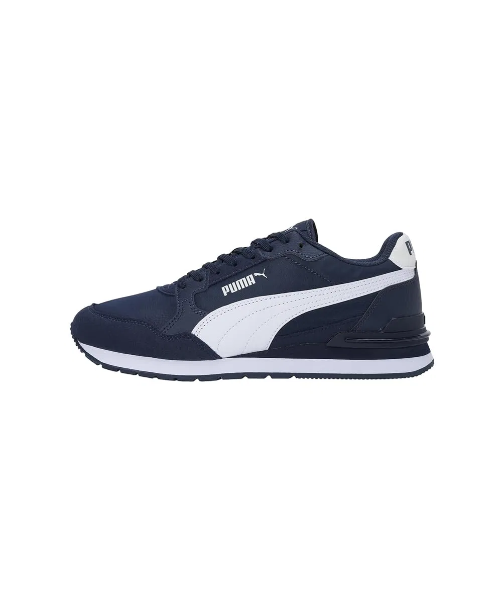 Детские кроссовки с классическим дизайном St Runner Nl PUMA, Club Navy PUMA White V4 — фото 3