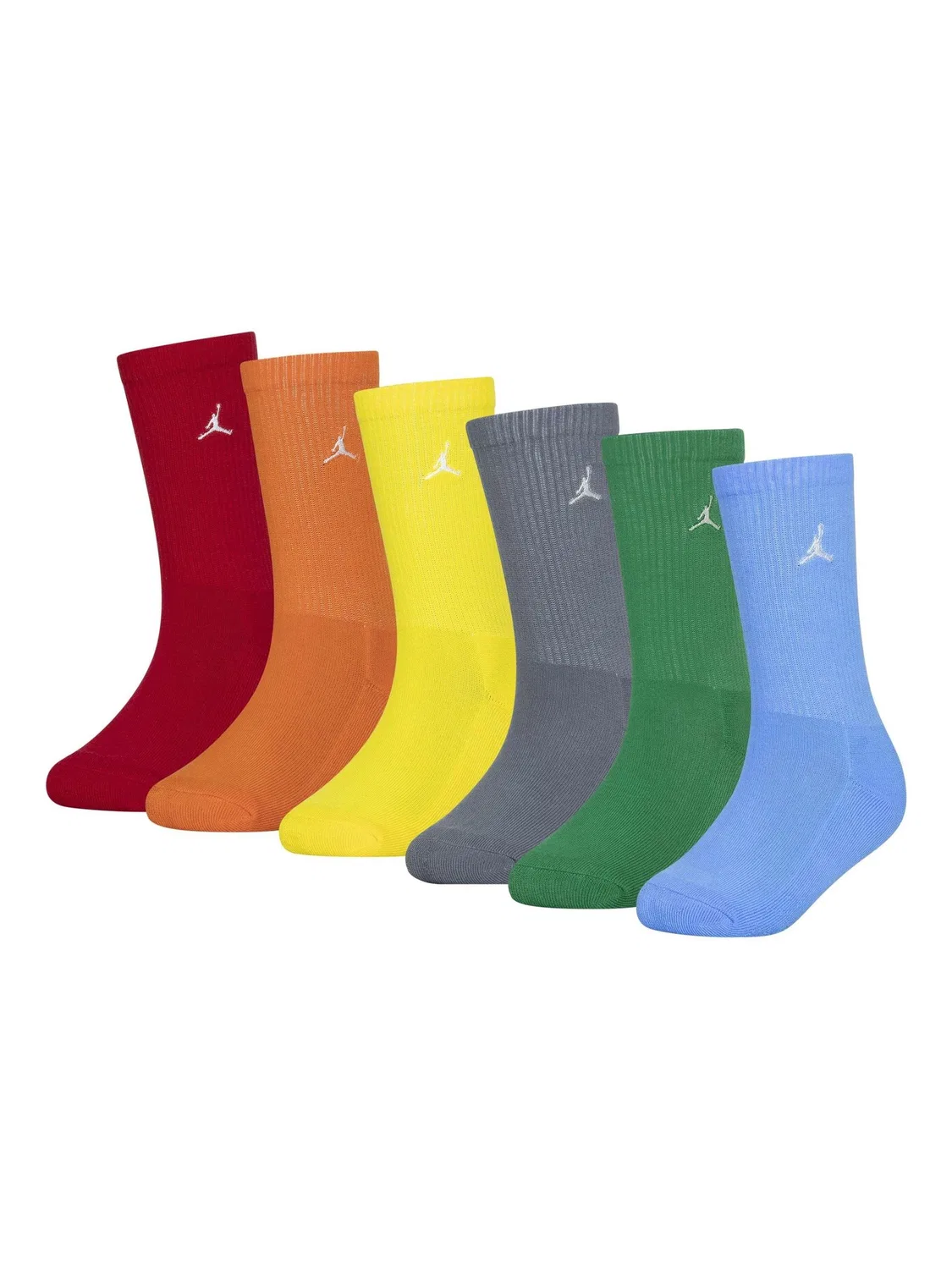 Носки детские Everyday Essentials 6 пар Jordan, оранжевый