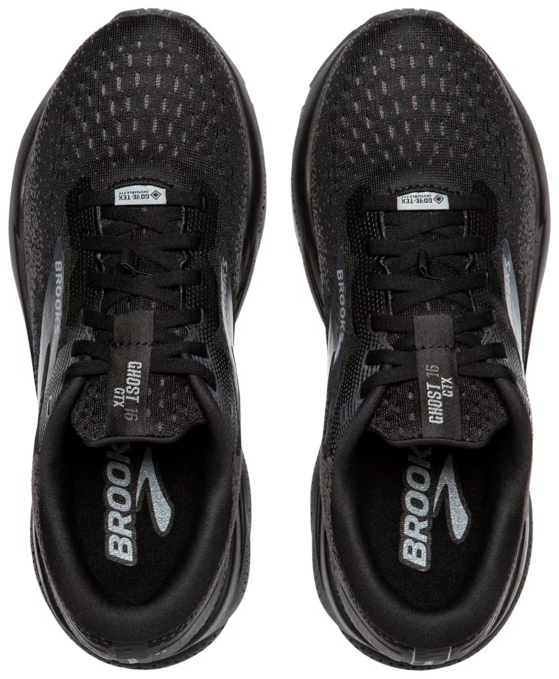 Мужские кроссовки Brooks Ghost 16 GTX, цвет Black/Black/Ebony — фото 2