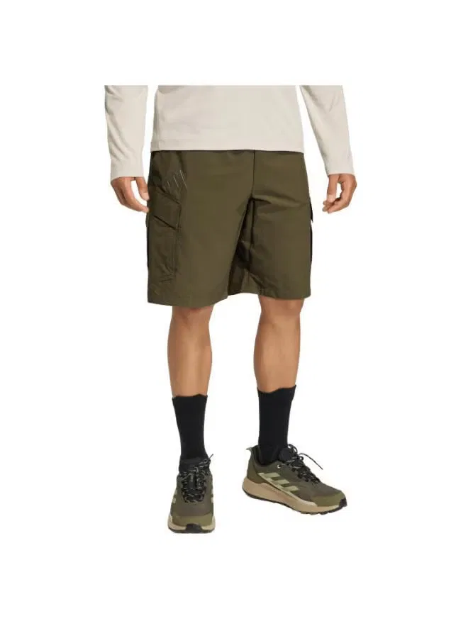 Шорты карго Terrex Xploric CLIMA365 Adidas, оливковый